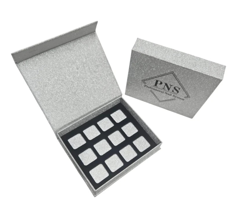 Lege verzamelbox glitter doosje