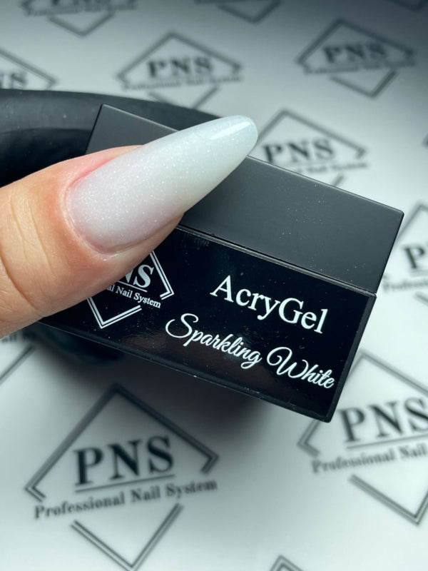 PNS AcryGel Sparkling White pot