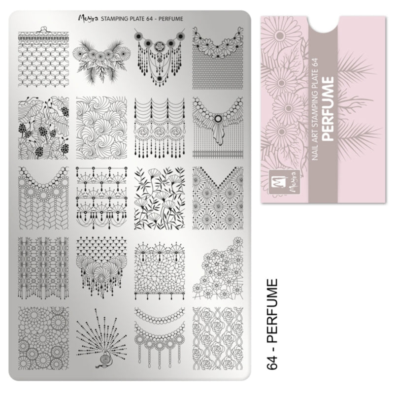 Moyra Stamping Plate 64 Perfume