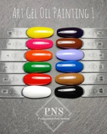 PNS Art Gel Oil Painting 1 t/m 12 Collection Box