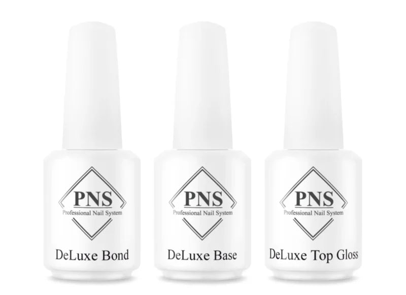 PNS DeLuxe Trio Combi: Bond | Base | Top Gloss 30ml