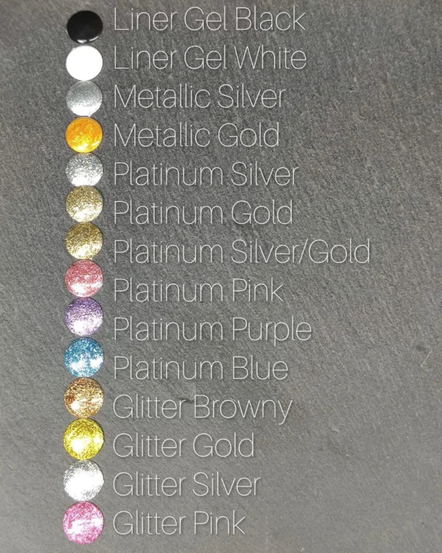 PNS Liner Gel Platinum Silver/Gold