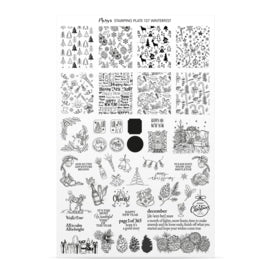 Moyra Stamping Plate 137 Winterfest