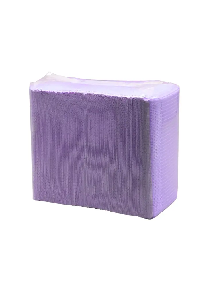 Table towels paars - purple 125 stuks