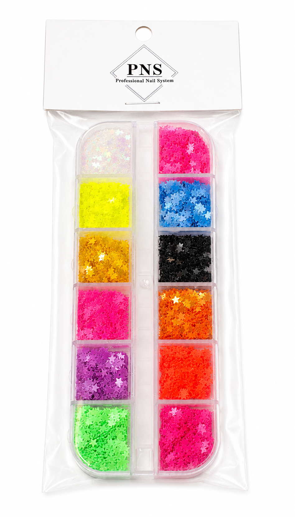 PNS Nail Art Stars neon box