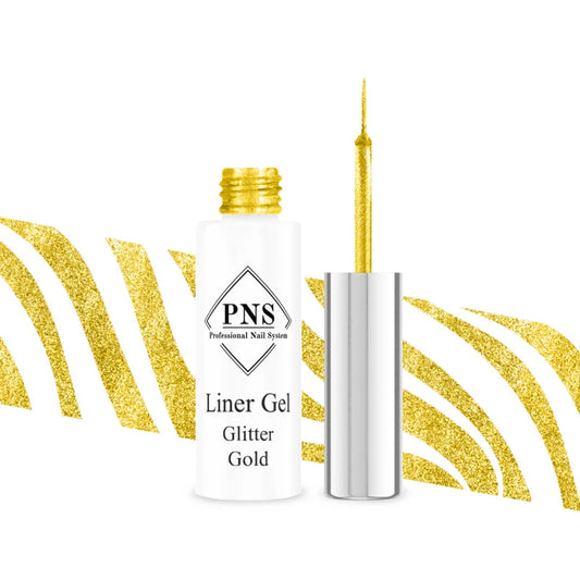 PNS Liner Gel Glitter Gold