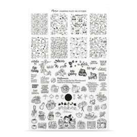 Moyra Stamping Plate 148 October
