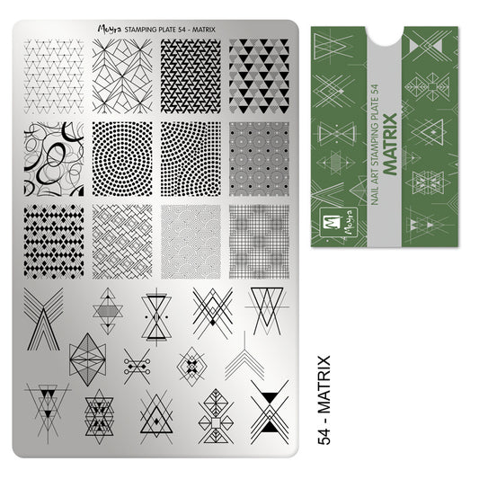 Moyra Stamping Plate 54 Matrix