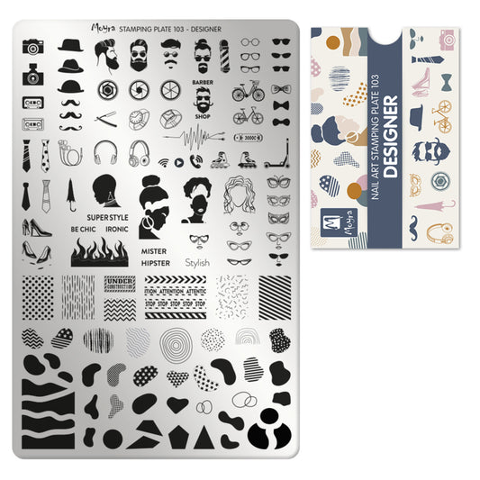 Moyra Stamping Plate 103 Designer