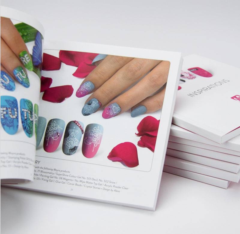 Moyra Nail Stamping Inspiratie boek