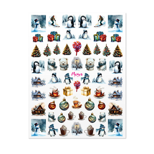 Moyra Watertransfer Sticker No. 03 Winter
