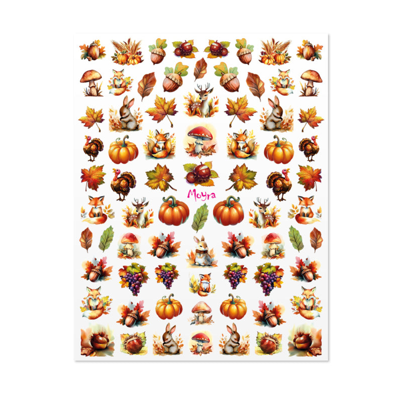 Moyra Watertransfer Sticker No. 02 Autumn