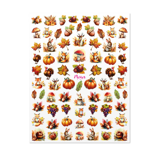 Moyra Watertransfer Sticker No. 02 Autumn