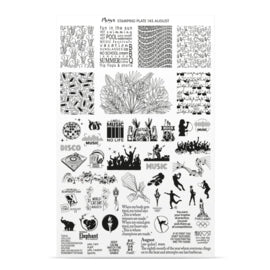 Moyra Stamping Plate 145 August