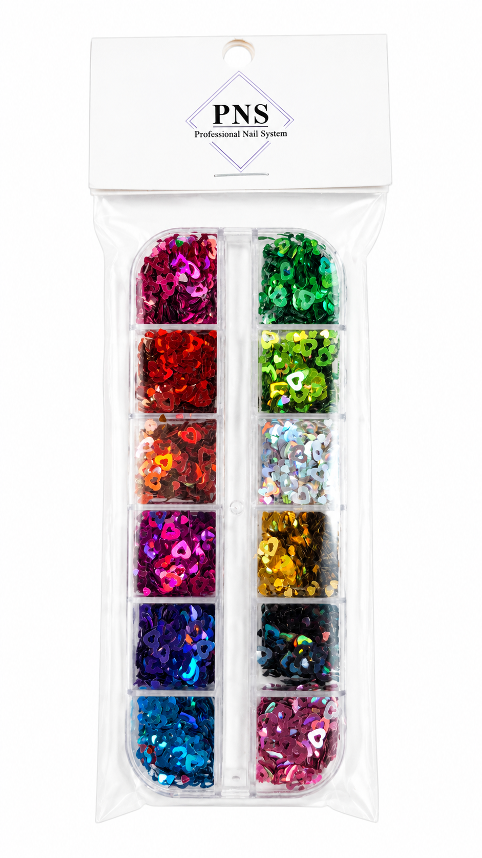 PNS Nail Art Hearts Box