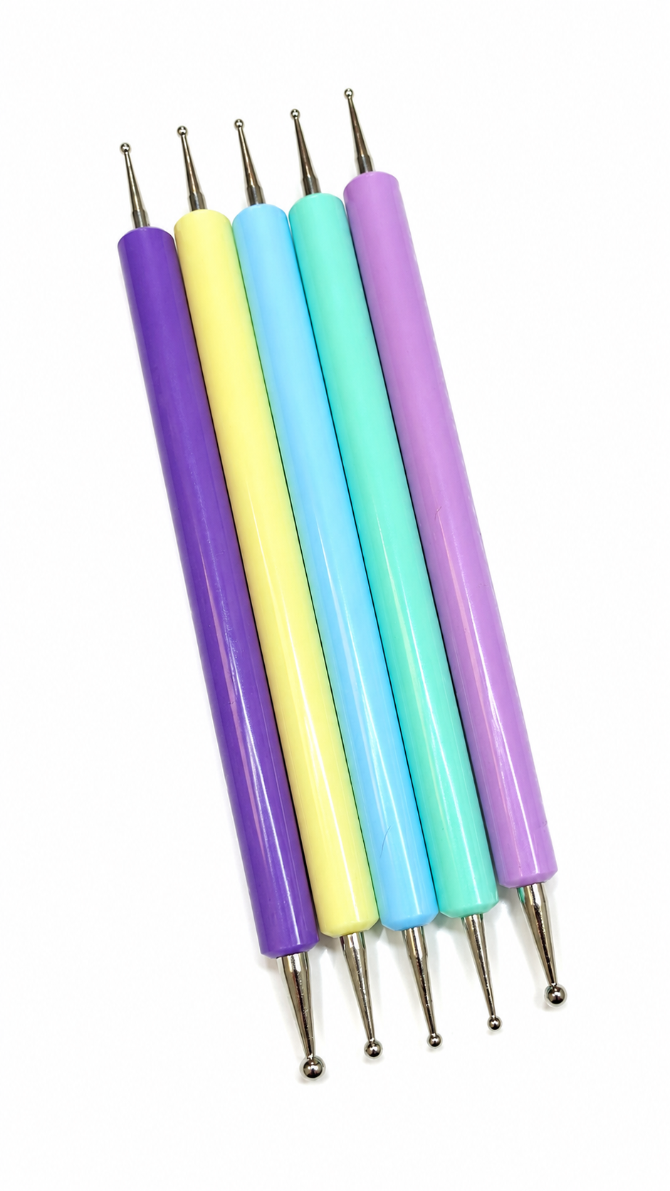Dottingtool set 5-delig Pastelkleurig