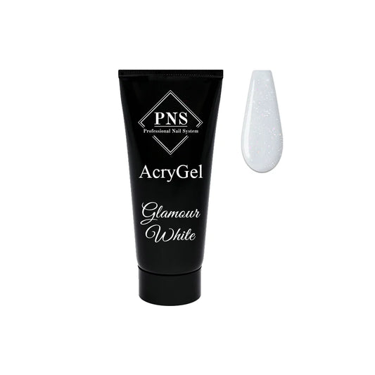 PNS AcryGel Glamour White tube