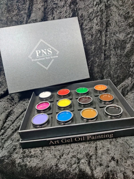 PNS Art Gel Oil Painting 1 t/m 12 Collection Box