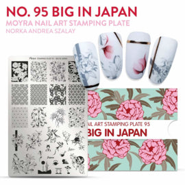Moyra Stamping Plate 95 Big In Japan
