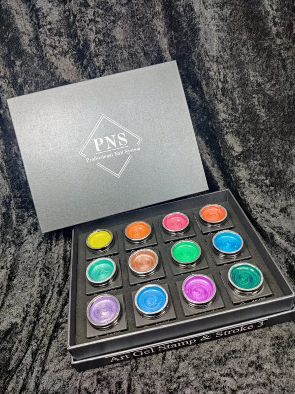 PNS Art Gel Stamp & Stroke 25 t/m 36 Collection Box 3