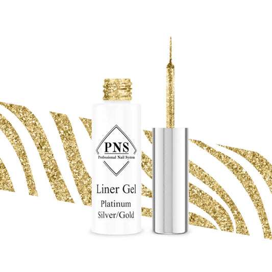 PNS Liner Gel Platinum Silver/Gold
