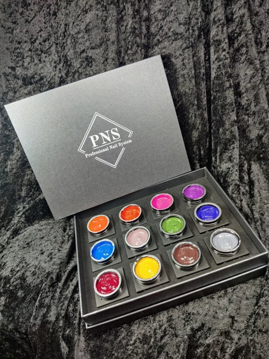 PNS Art Gel Stamp & Stroke 1 t/m 12 Collection Box 1
