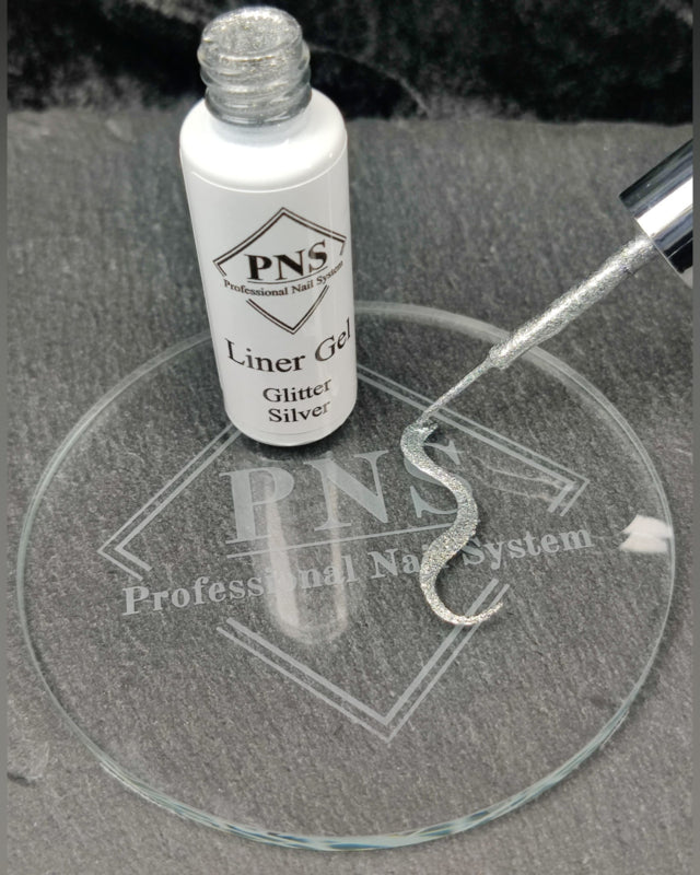 PNS Liner Gel Glitter Silver