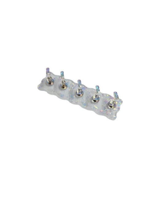 Tip Houder Display transparant met flakes