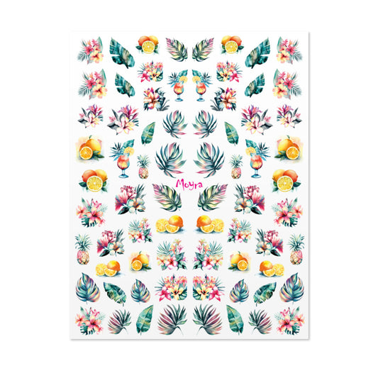 Moyra Watertransfer Sticker No.1 Tropical