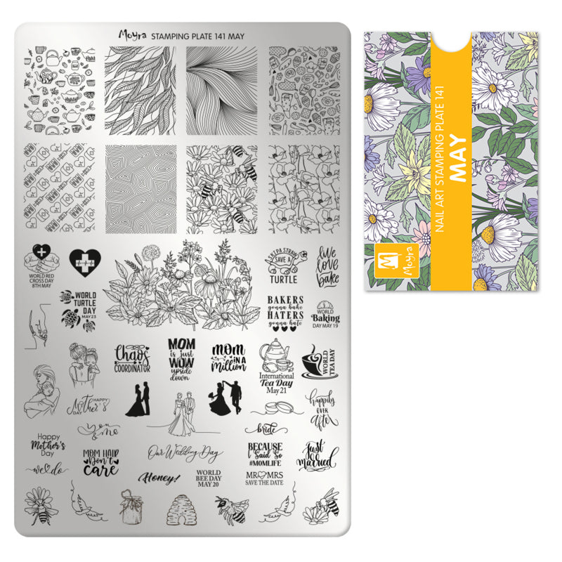 Moyra Stamping Plate 141 May