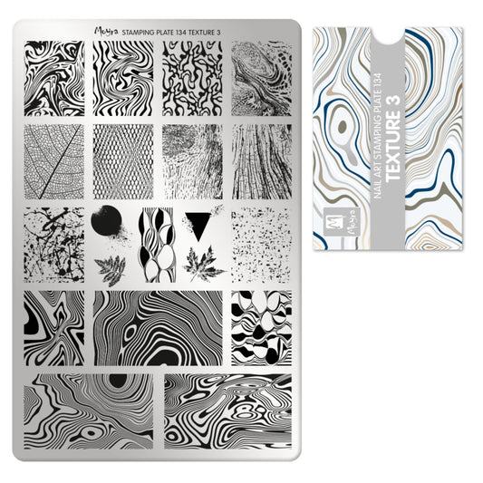 Moyra Stamping Plate 134 Texture 3