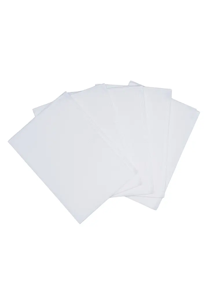 Table towels wit - white 125 stuks