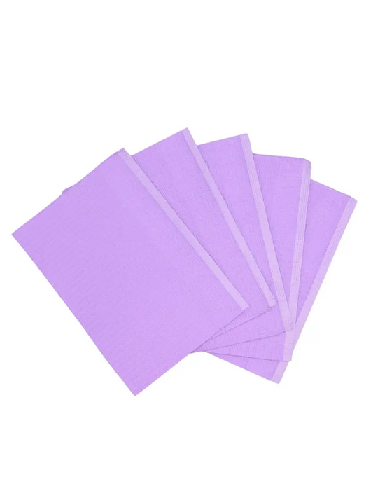 Table towels paars - purple 125 stuks