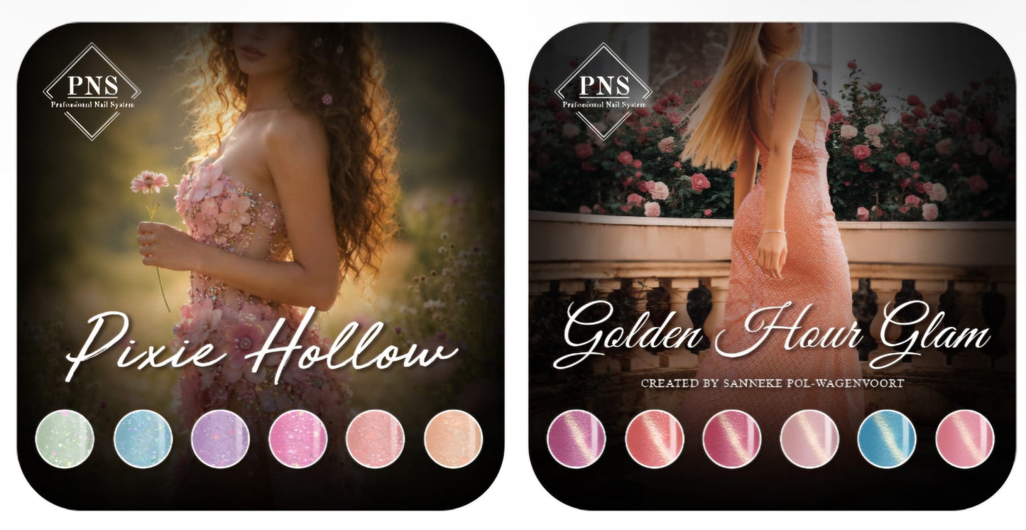 Flyer Pixie Hollow / Golden Hour Glam