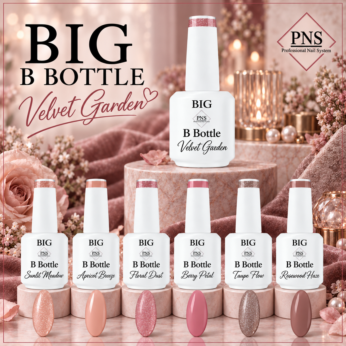 PNS Big B Bottle Velvet Garden